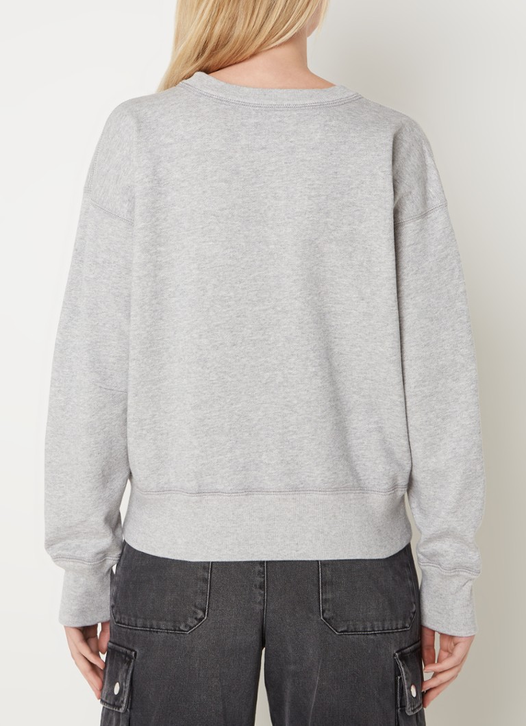 Tricou Isabel Marant Shad cu logo înrămat
