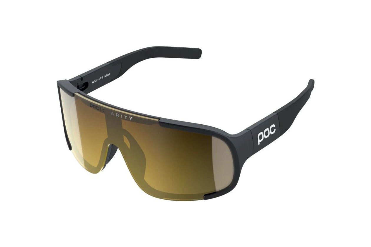 POC Aspire Mid - Uranium Black/Violet/Gold Mirror