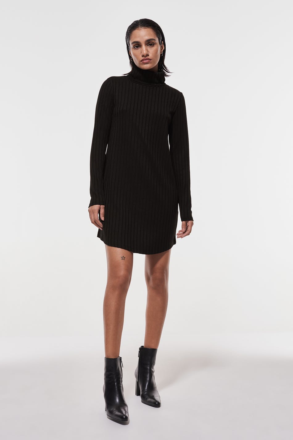 Anna rib dress
