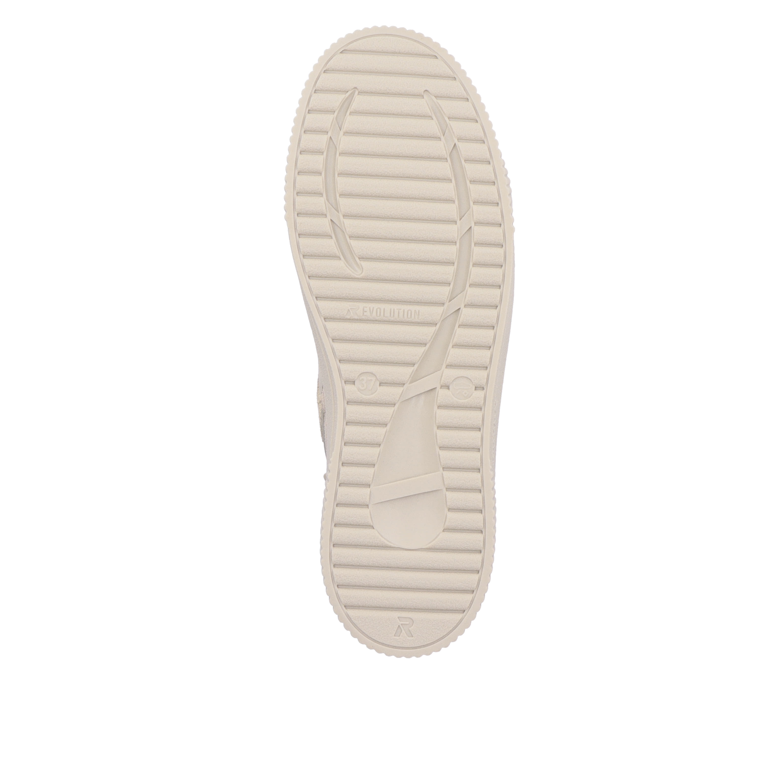 Rieker Damen Sneaker High creme beige