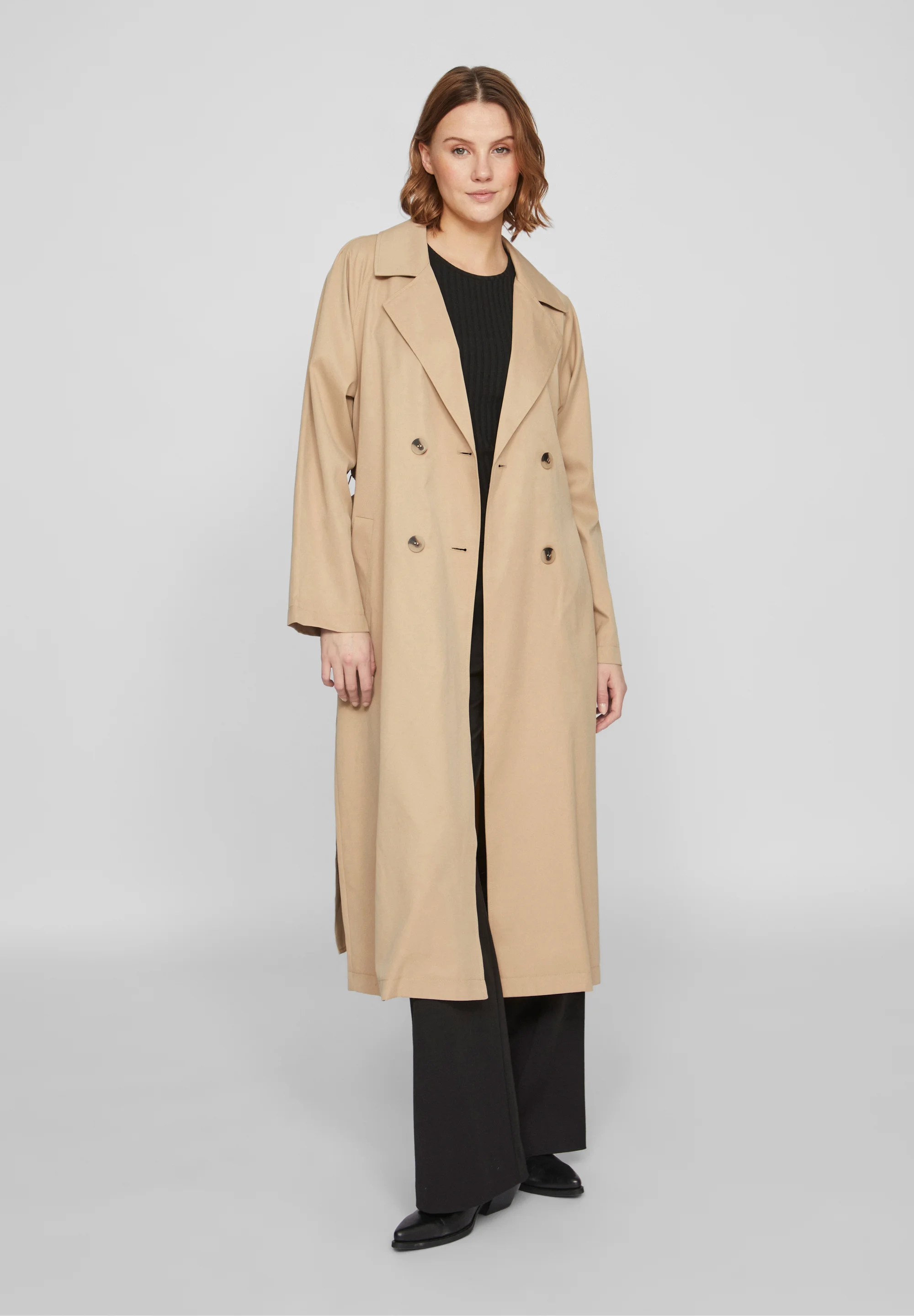 VILA VIJANCINE LONG-Gabardina