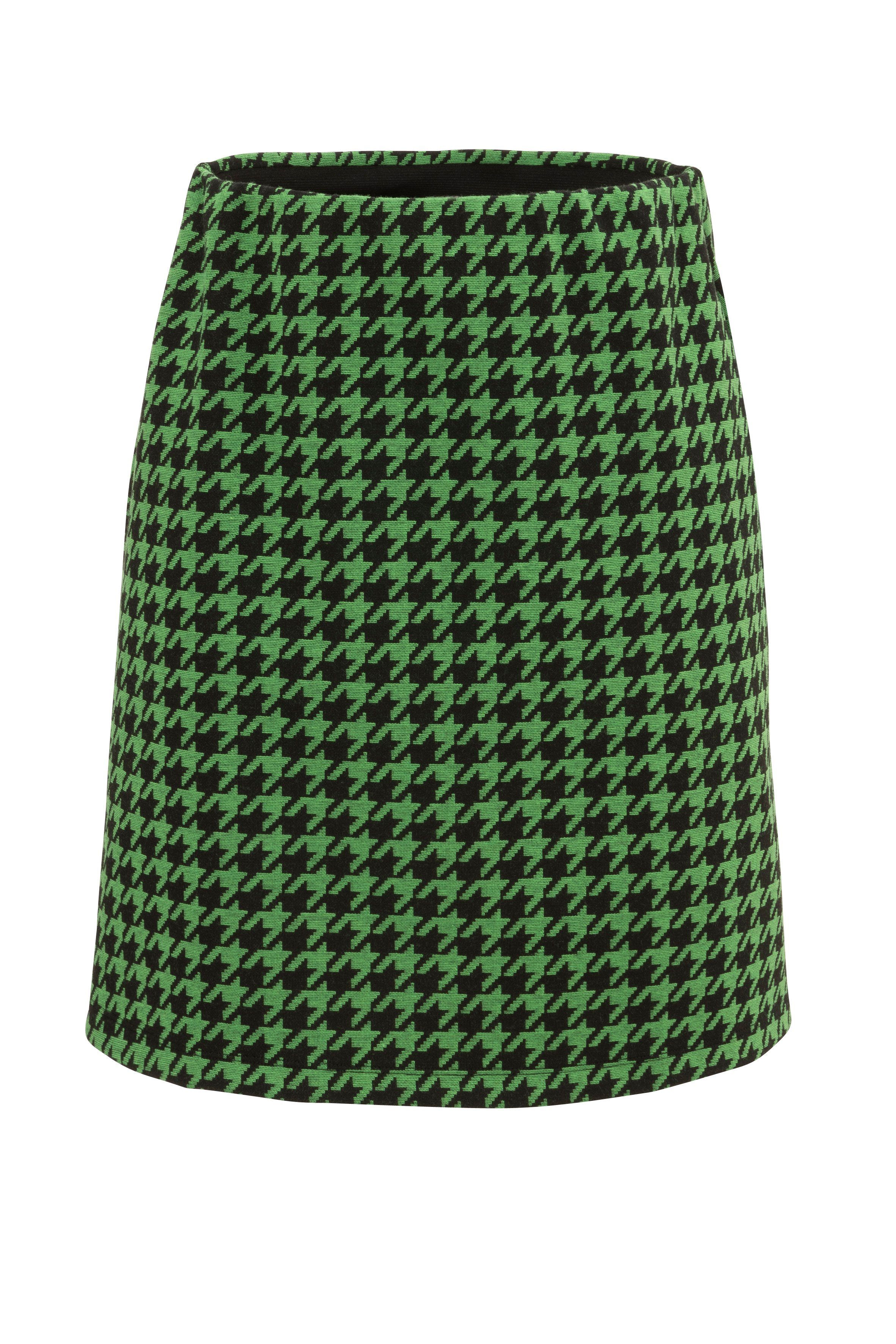 Aniston CASUAL Minirock mit farbenfrohem Hahnentritt-Muster