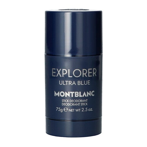 Desodorante em bastão Montblanc Explorer Ultra Blue, 75 gramas