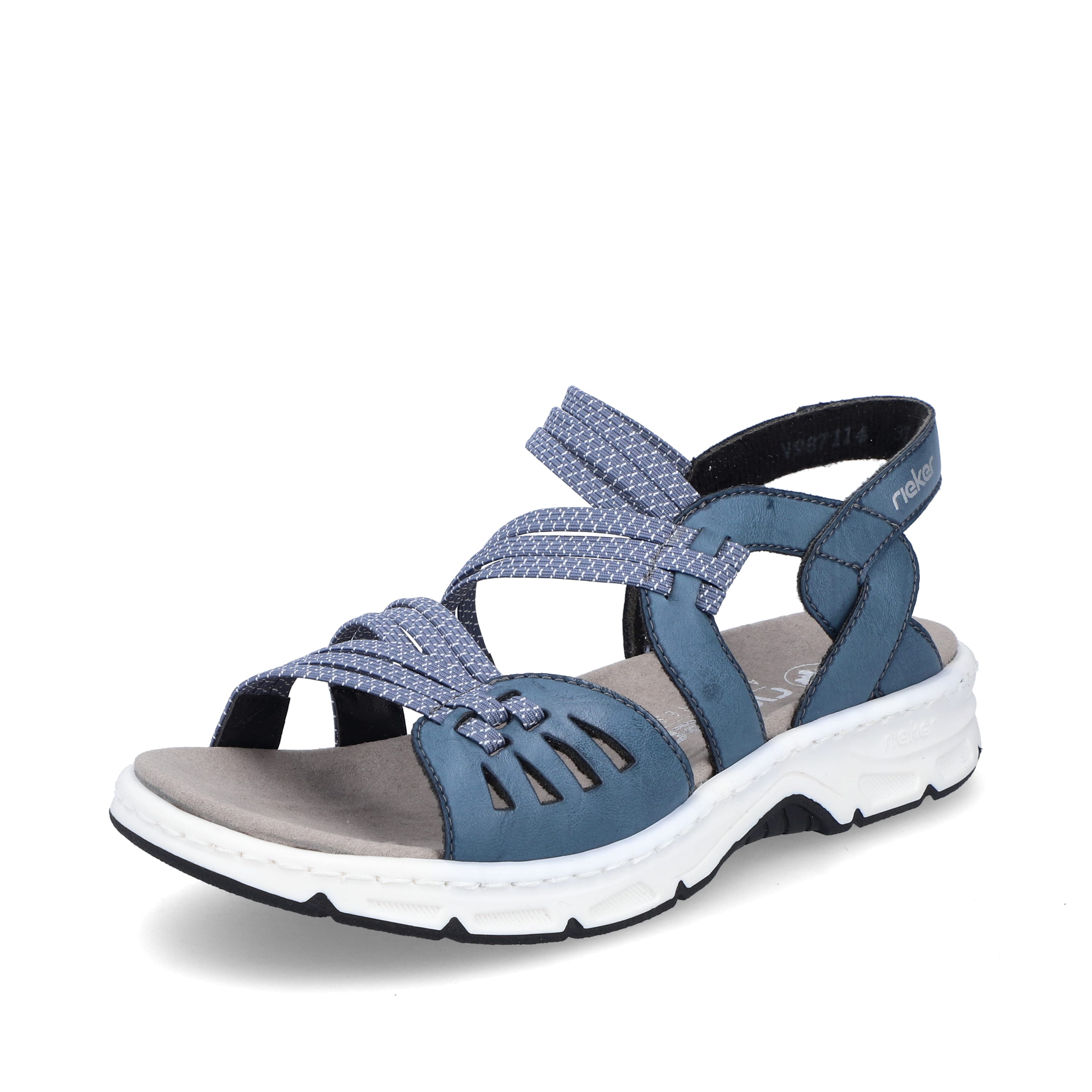 Rieker Damen Trekkingsandalen schieferblau
