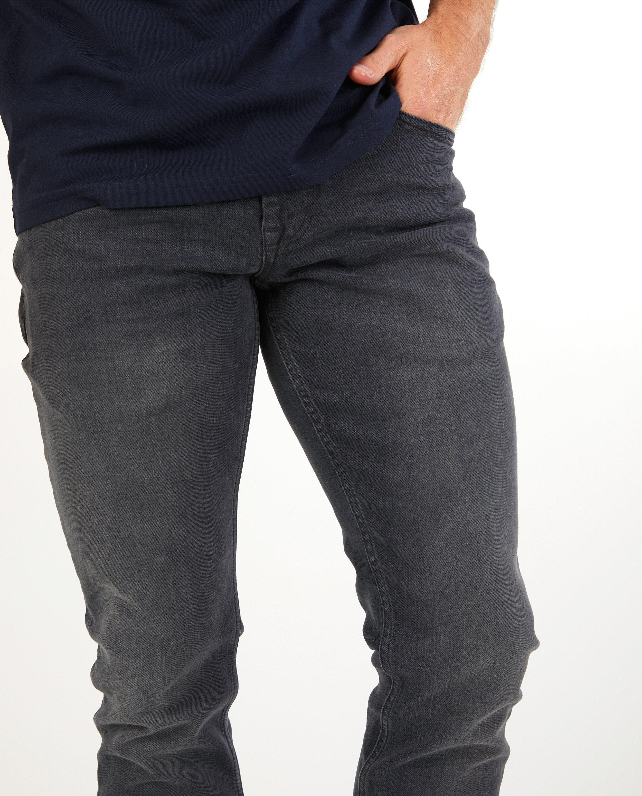 AM denim slim post-consumer I AM gri