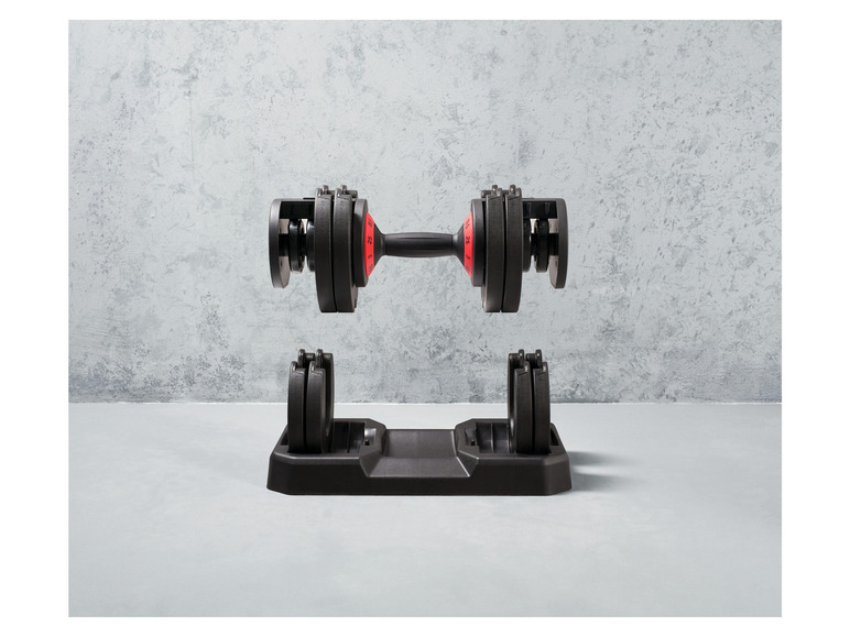 CRIVIT Kurzhantel verstellbar bis 25 kg