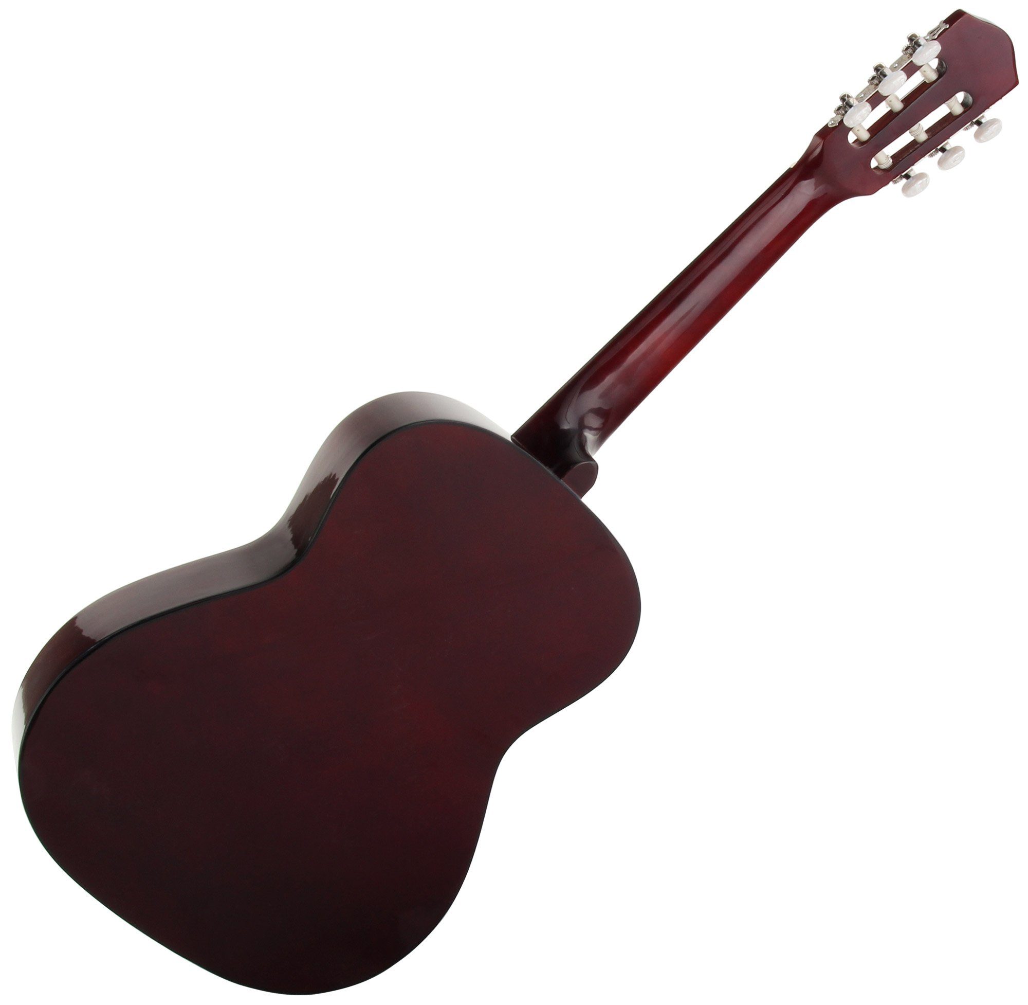 Classic Cantabile Konzertgitarre AS-851 Starter Set, 4/4, mit Gitarre, Tasche, Nylonsaiten, Schule, 3x Plektren und Stimmpfeife