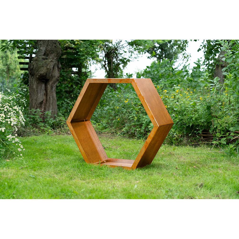 Home Deluxe Holzlege ANTARES 6-eckig, offen