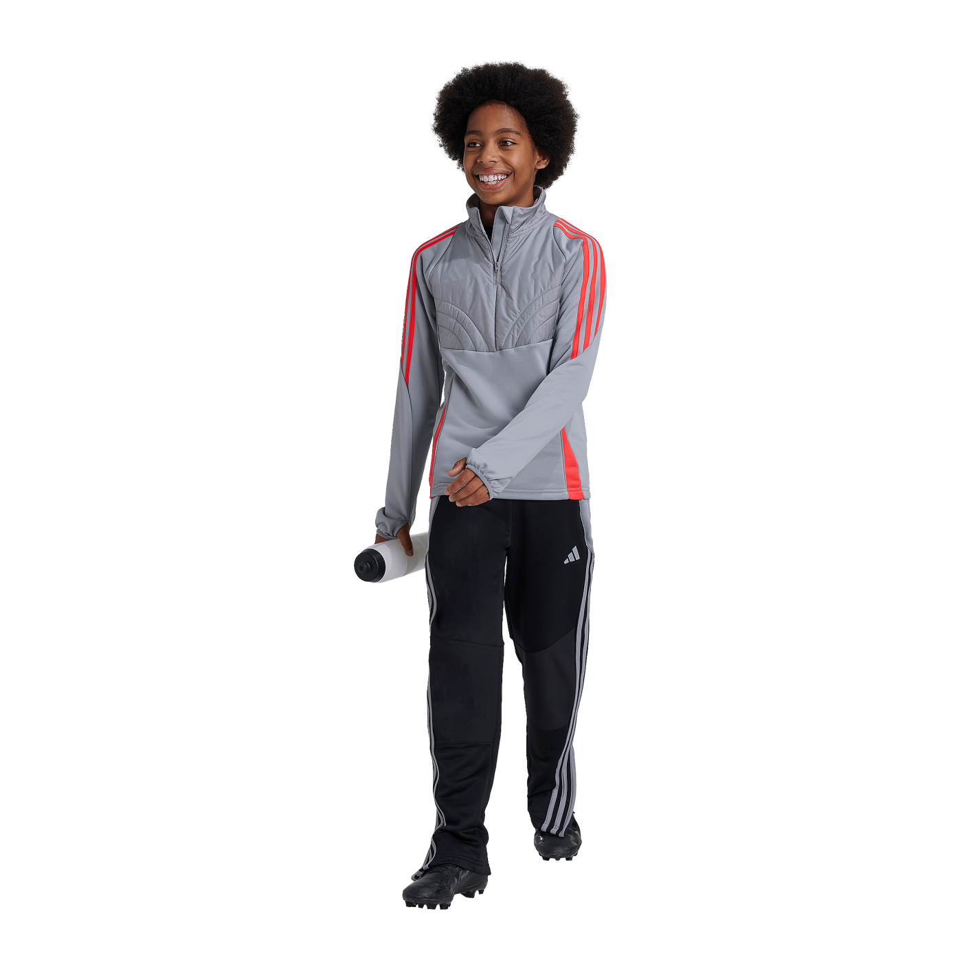 adidas Tiro 24 Trainingsjacke Kids Grau