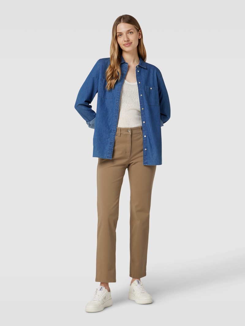 Jeans im 5-Pocket-Design Modell 'CORA' in beige