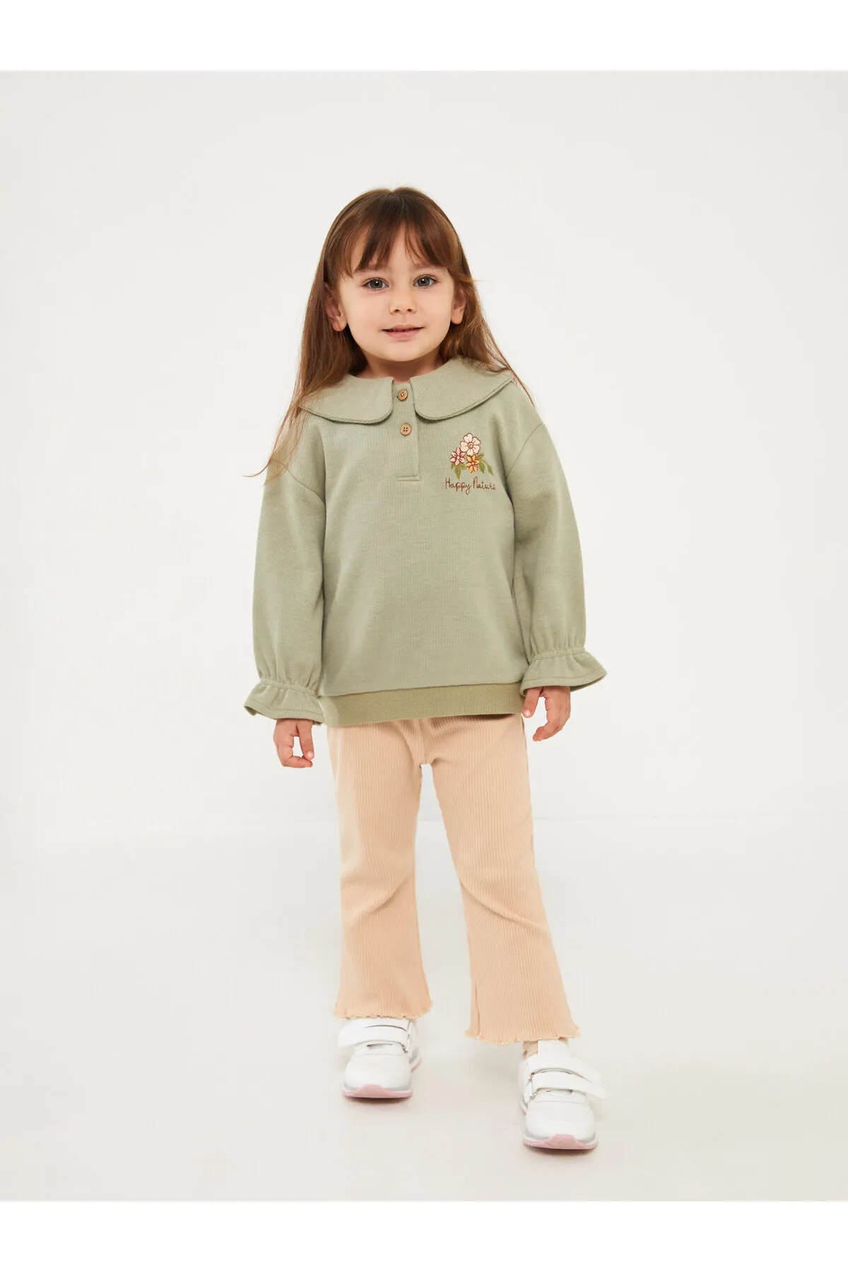 LC Waikiki  LCW Baby Sweatshirt mit Stickereien für Babys und Mädchen