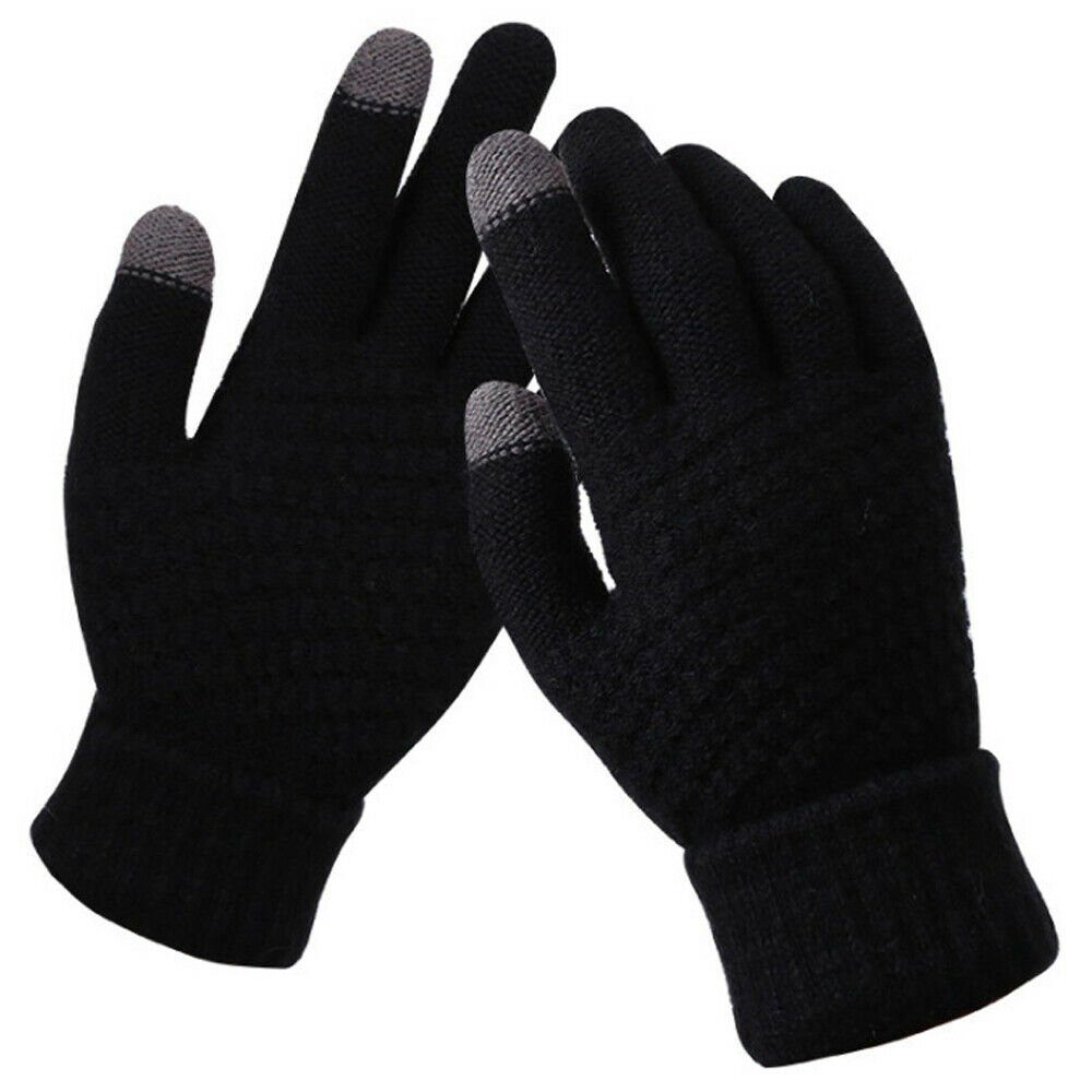 Alster Herz Fleecehandschuhe Super Weiche Touchscreen Handschuhe, Winter, Unisex, A0212