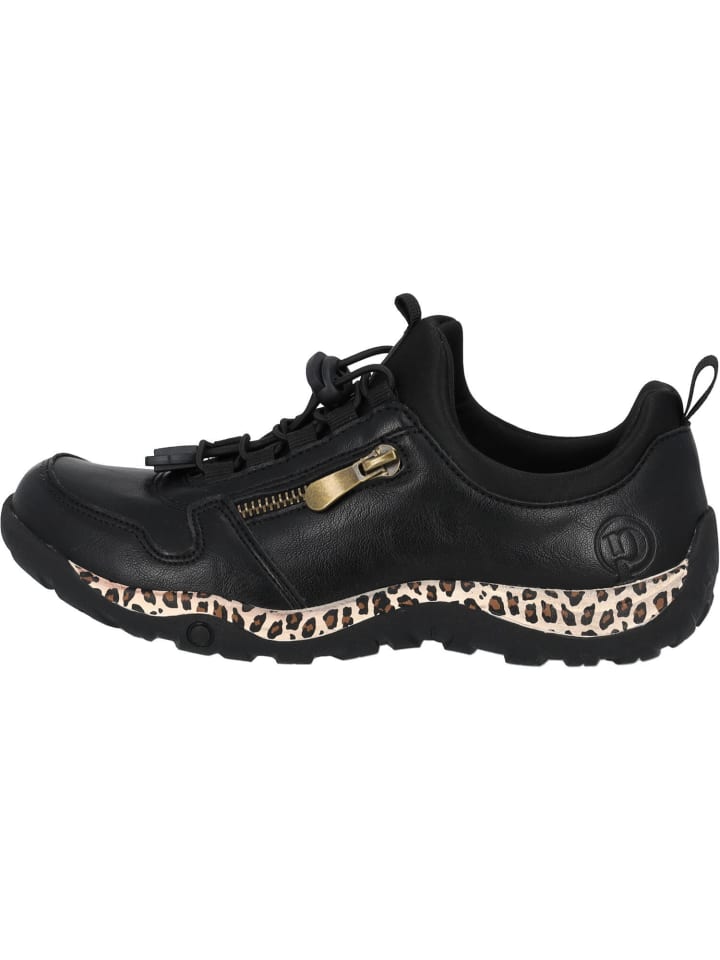 palado Halbschuhe in black/leo günstig kaufen