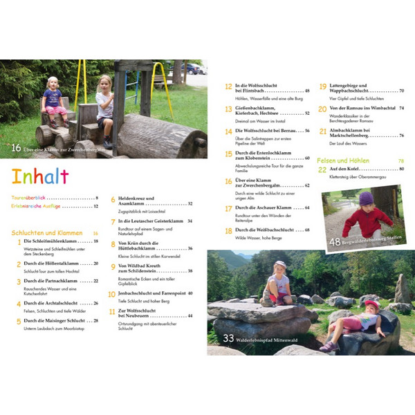 DAS GROßE KINDER-WANDER-ERLEBNIS-BUCH OBERBAYERN - Wanderführer