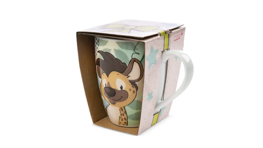 NICI Tasse Hyäne Helgi & Tenrek Terek 310ml 10x8cm beige