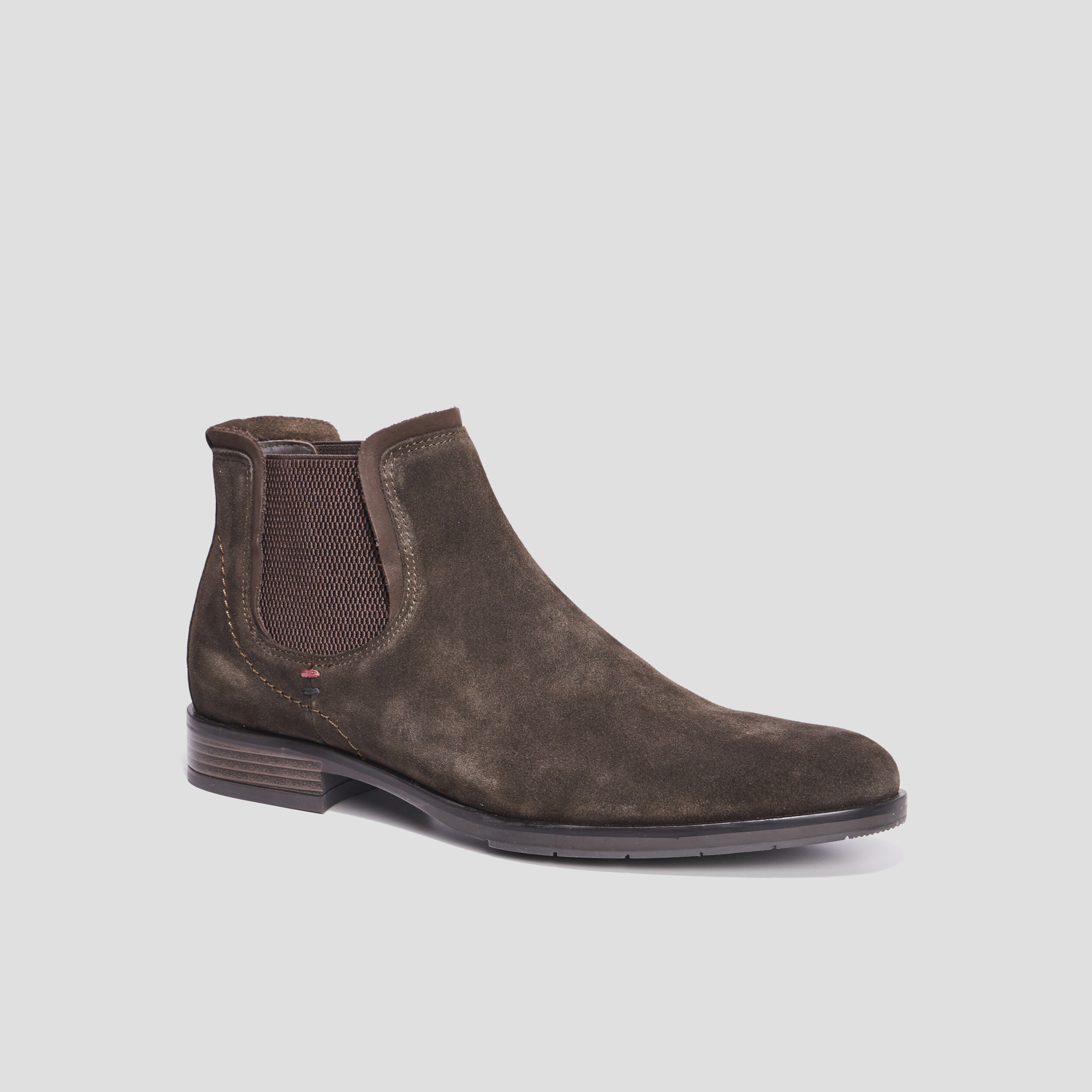 Bottines chelsea en cuir Bazy marron homme | La Halle