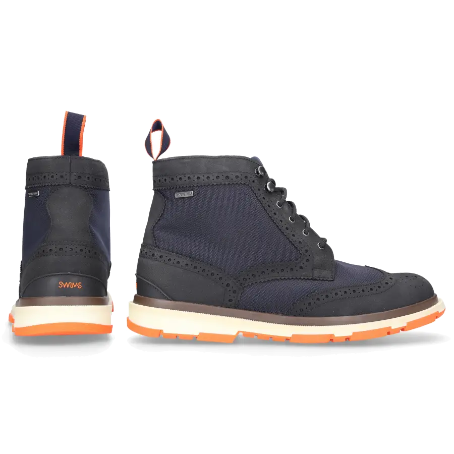 Swims - Stiefeletten BARRY Gummi - blau
