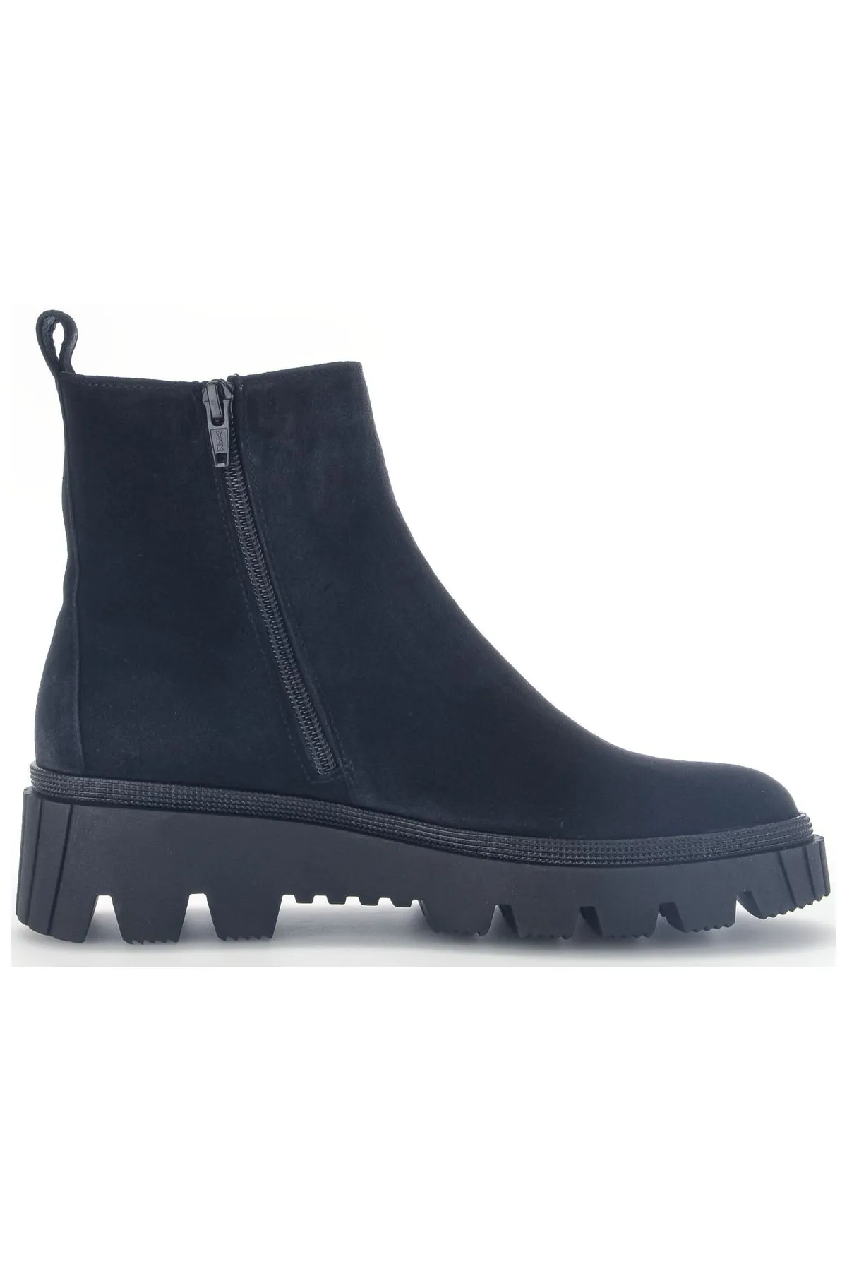 GABOR  Stiefelette - Blau - Blockabsatz