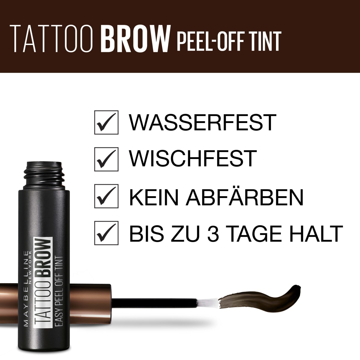 Augenbrauengel Tattoo Tint 35 Black, 1 St