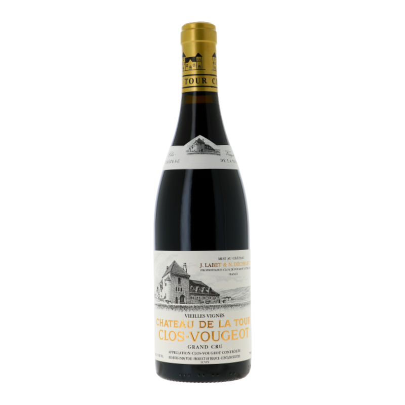 Clos de Vougeot Grand Cru Vieilles Vignes 2021 - Clos de Vougeot - Bourgogne - Château de la Tour - François Labet (75CL.)