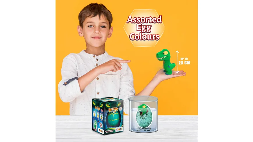 CRAZE - MAGIC GROWING MEGGA EGG Dinorex