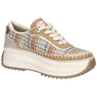 Tom Tailor Plateau Sneaker in bunt