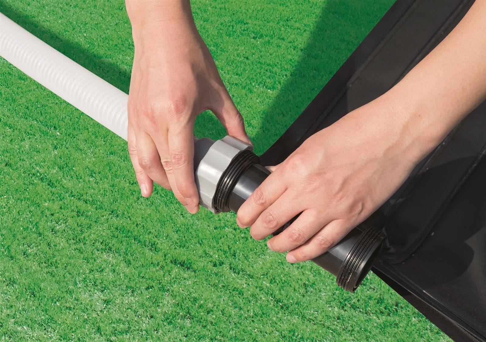 Bestway Pool-Solarkollektor Bestway Flowclear Solar-Poolheizung 110 x 171 cm, (Bestway Flowclear Solar-Poolheizung für Filtersysteme)