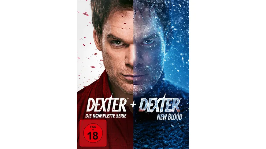 Dexter: Die komplette Serie (Staffel 1-8 + New Blood) [39 DVDs]