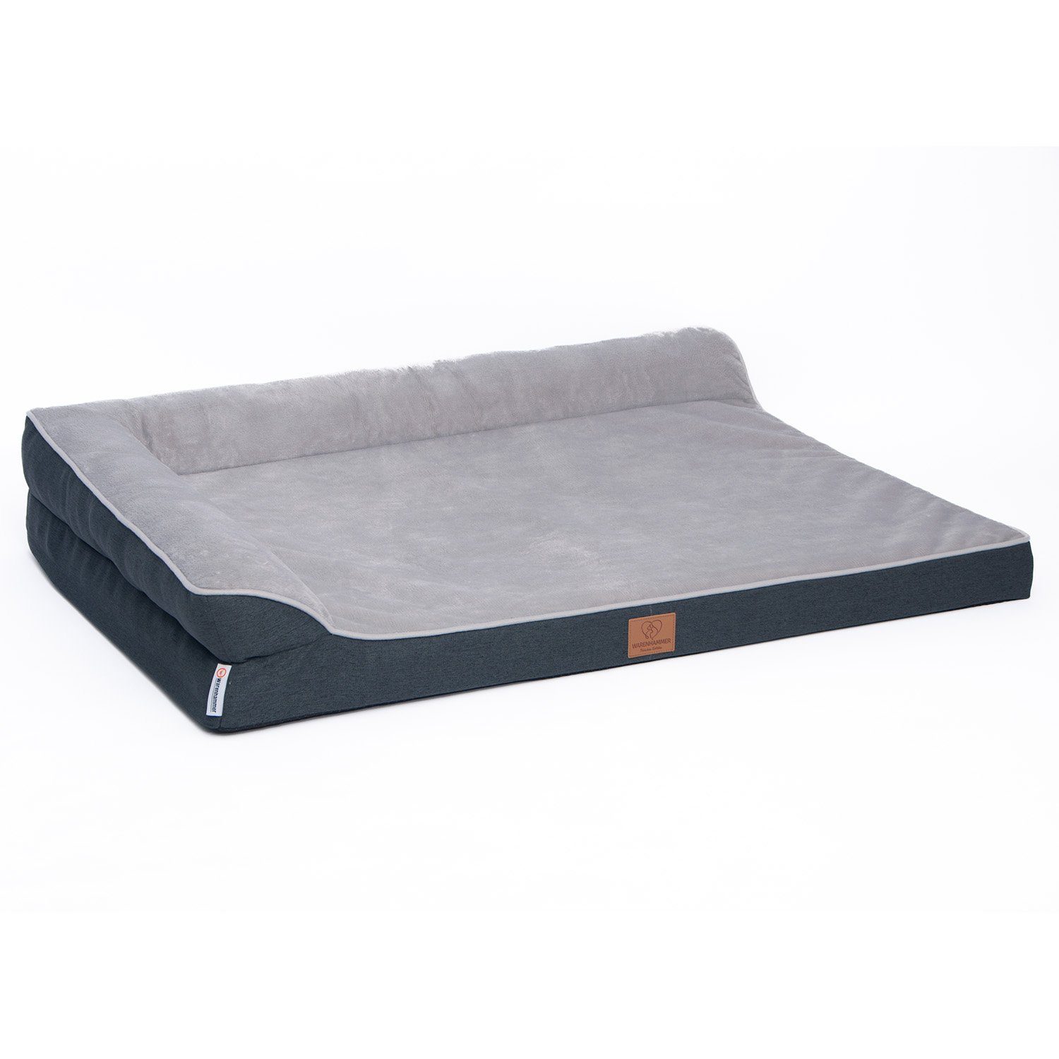 Warenhammer Tierbett Orthopädisches Premium Hundebett, flauschig weich, Abnehmbar,Waschbar, verschiedene Grössen, Hundebett
