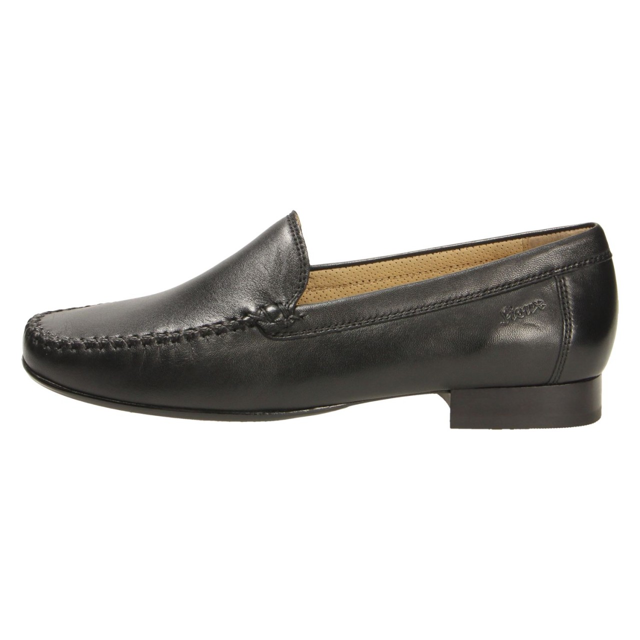 SIOUX Klassische Slipper schwarz CAMPINA
