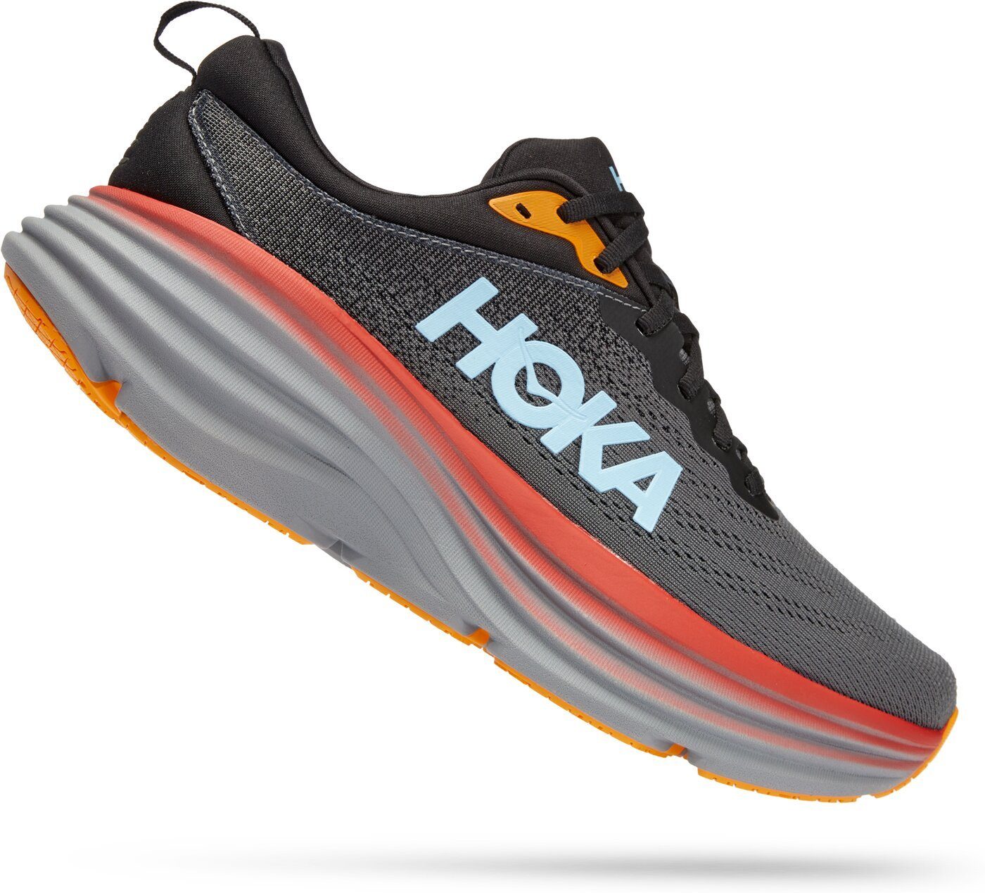 Hoka One One M BONDI 8 ANTHRACITE / CASTLEROCK Laufschuh