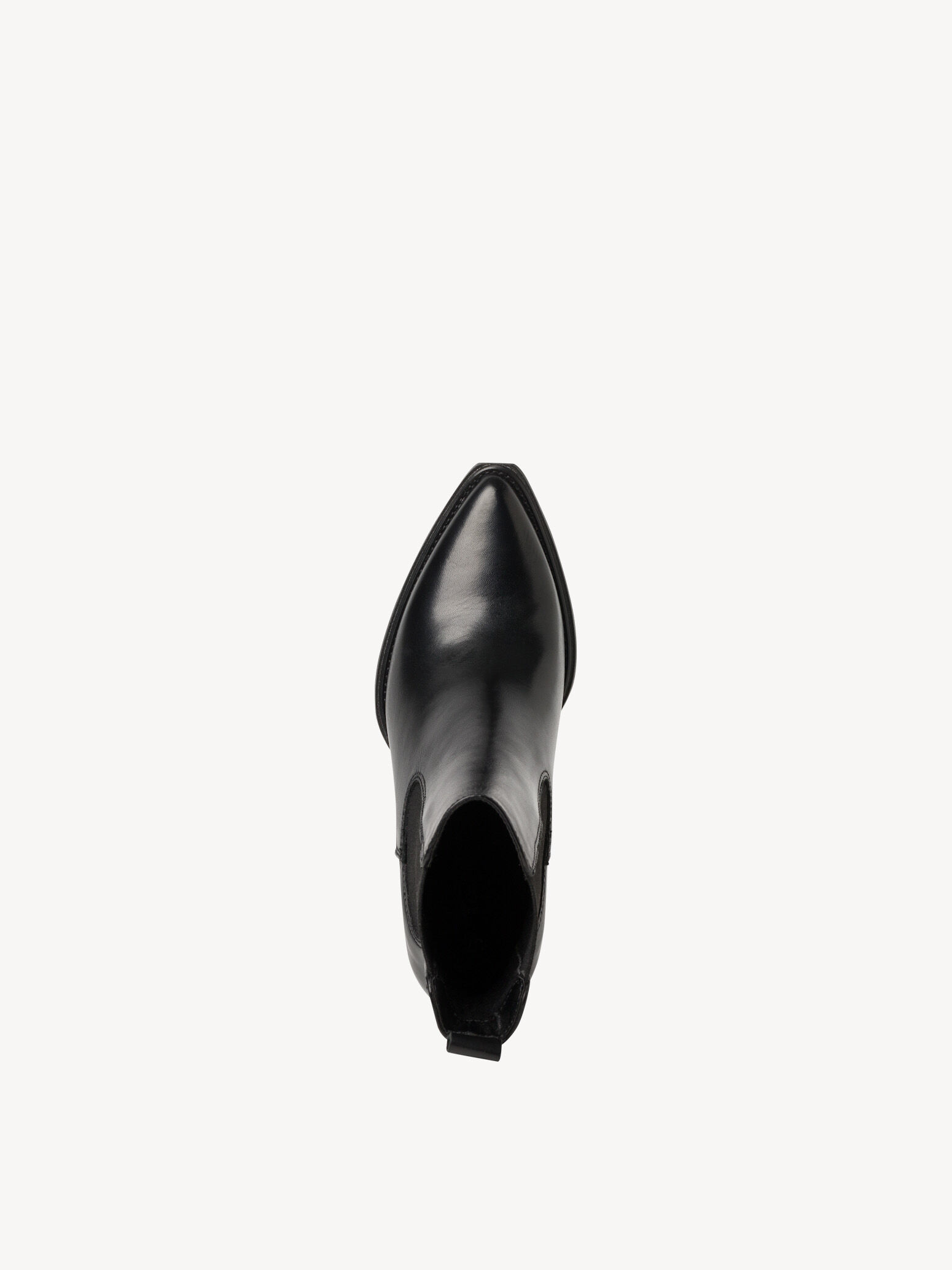 Bottes de cow-boy en cuir - noir