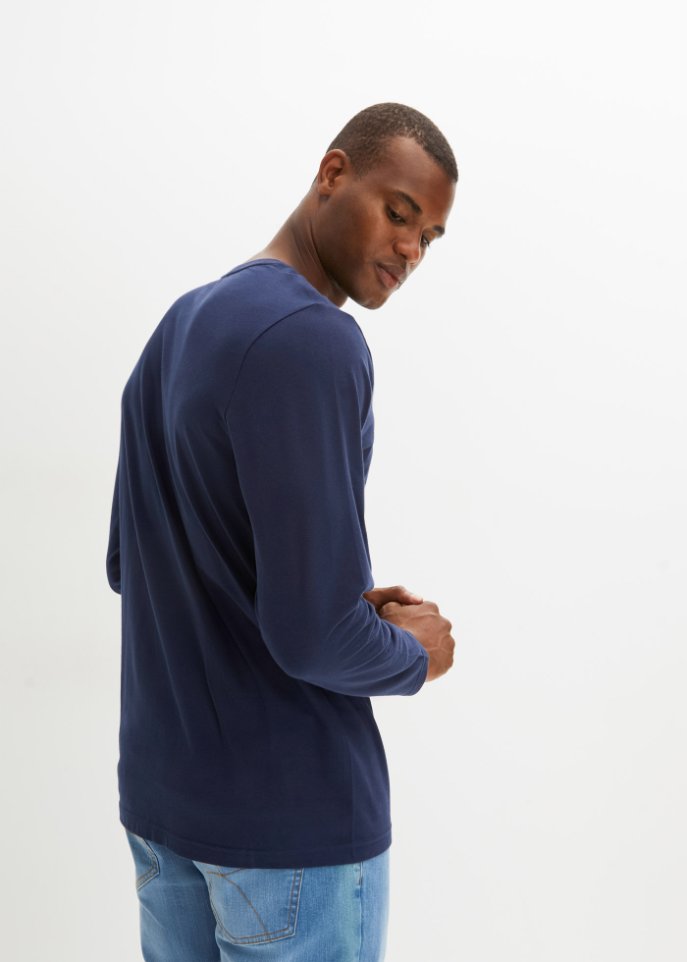 Essential Seamless-Langarmshirt aus Bio-Baumwolle