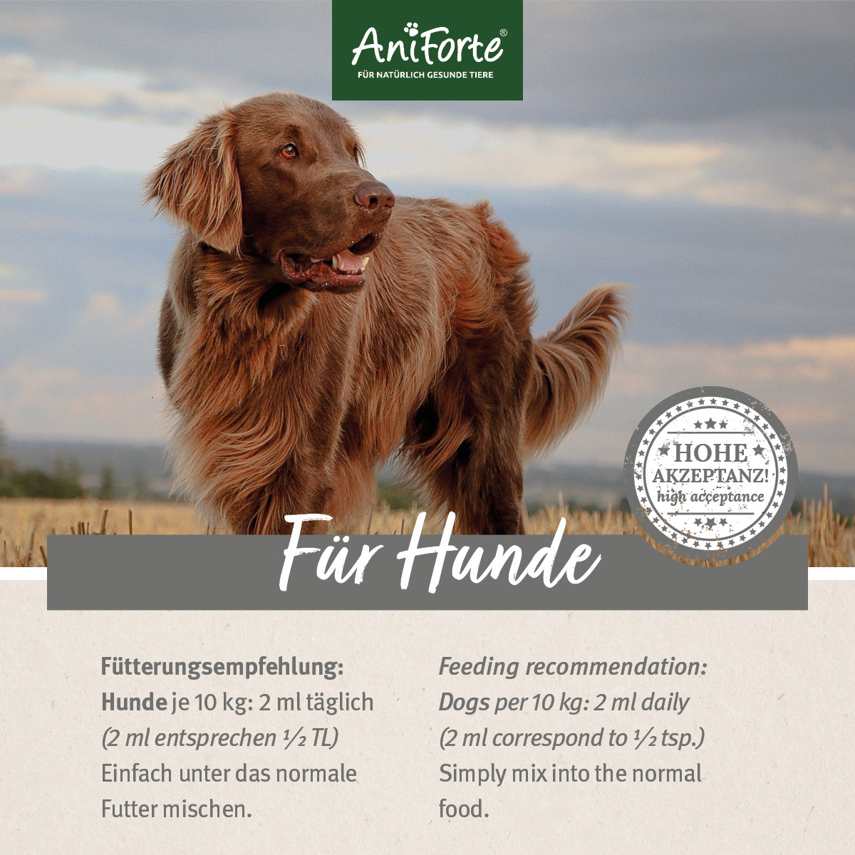 Aniforte Ergänzungsfutter & Aufzucht Aniforte Futteröl Premium BARF-Line 250ml