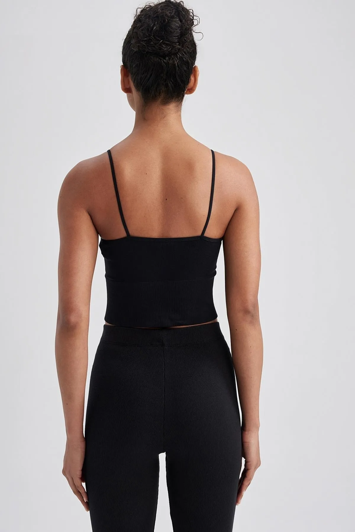 DeFacto  Fit Seamless V-Neck Seamless Athlete A7124ax23hs