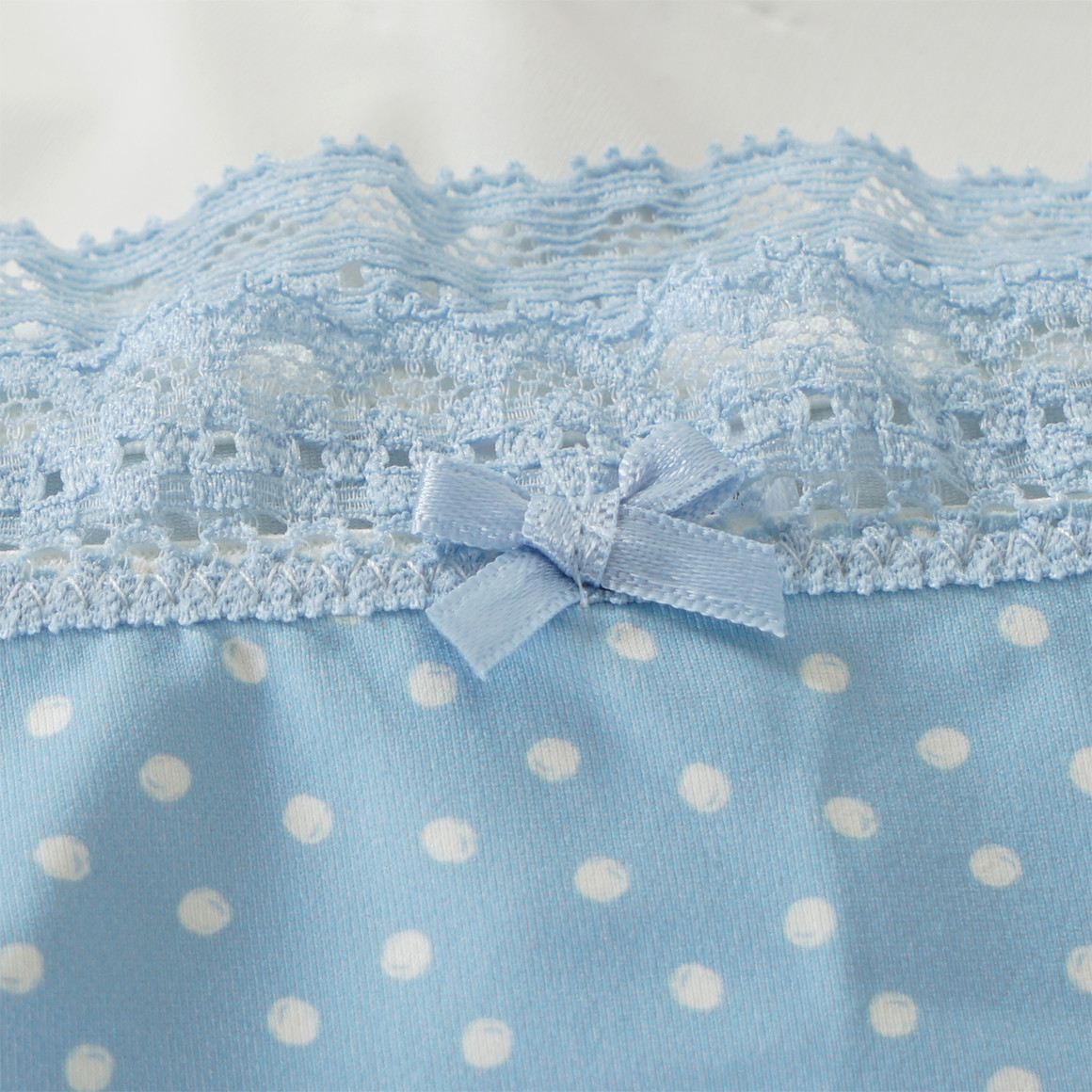 3 Damen Slips mit Spitzenbund