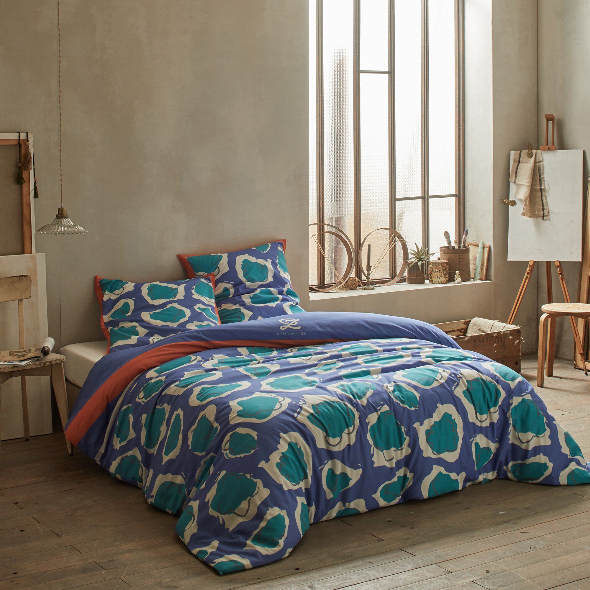 Linge de lit imprimé, collection 