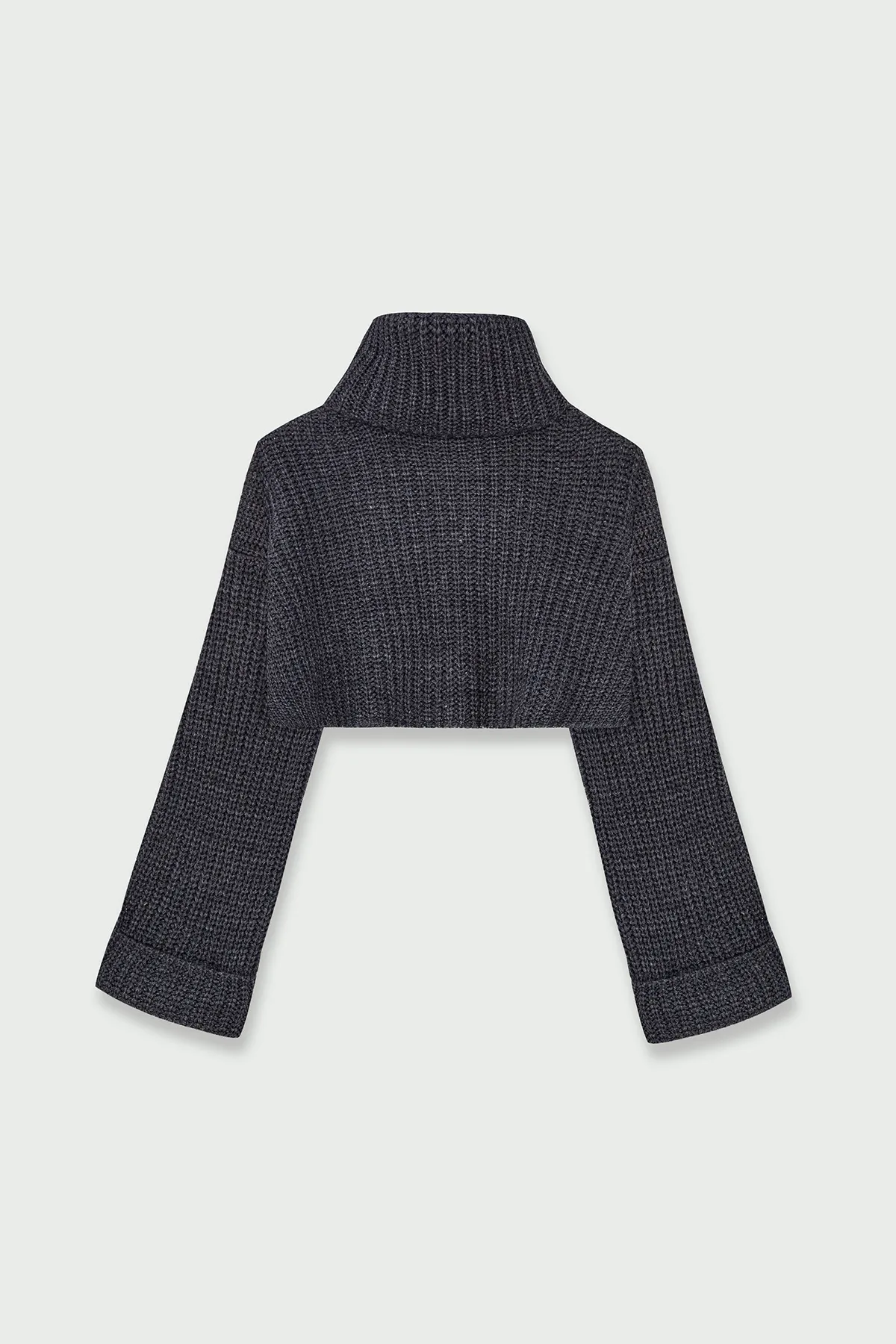 VATKALI  Rollkragenpullover in Grau