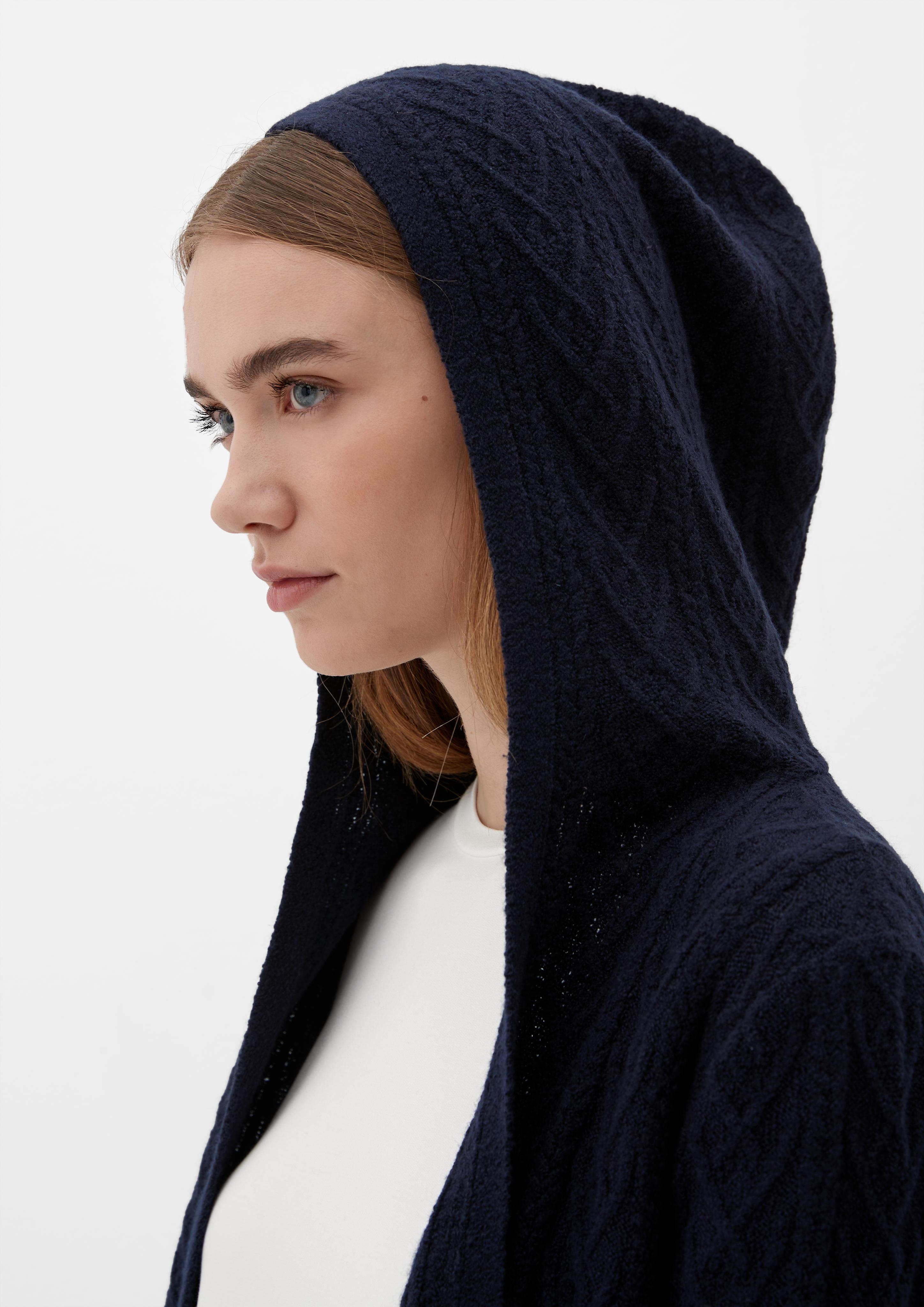 Cardigan mit Zopfmuster  2124135-5959