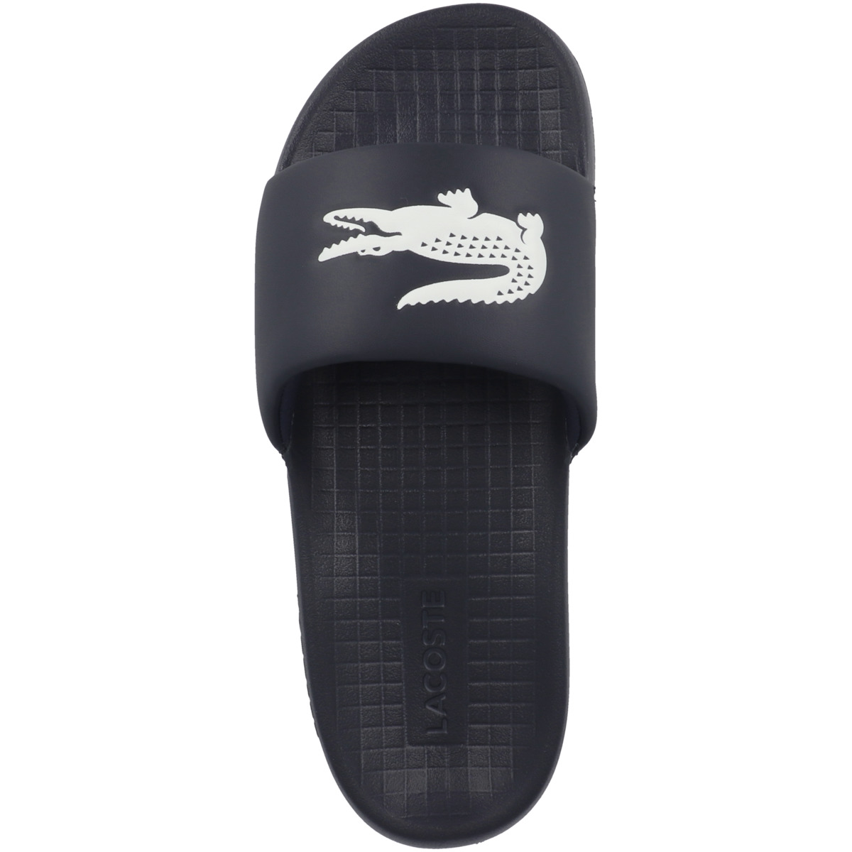 Lacoste Serve Slide 1.0 123 1 CMA Badelatschen dunkelblau