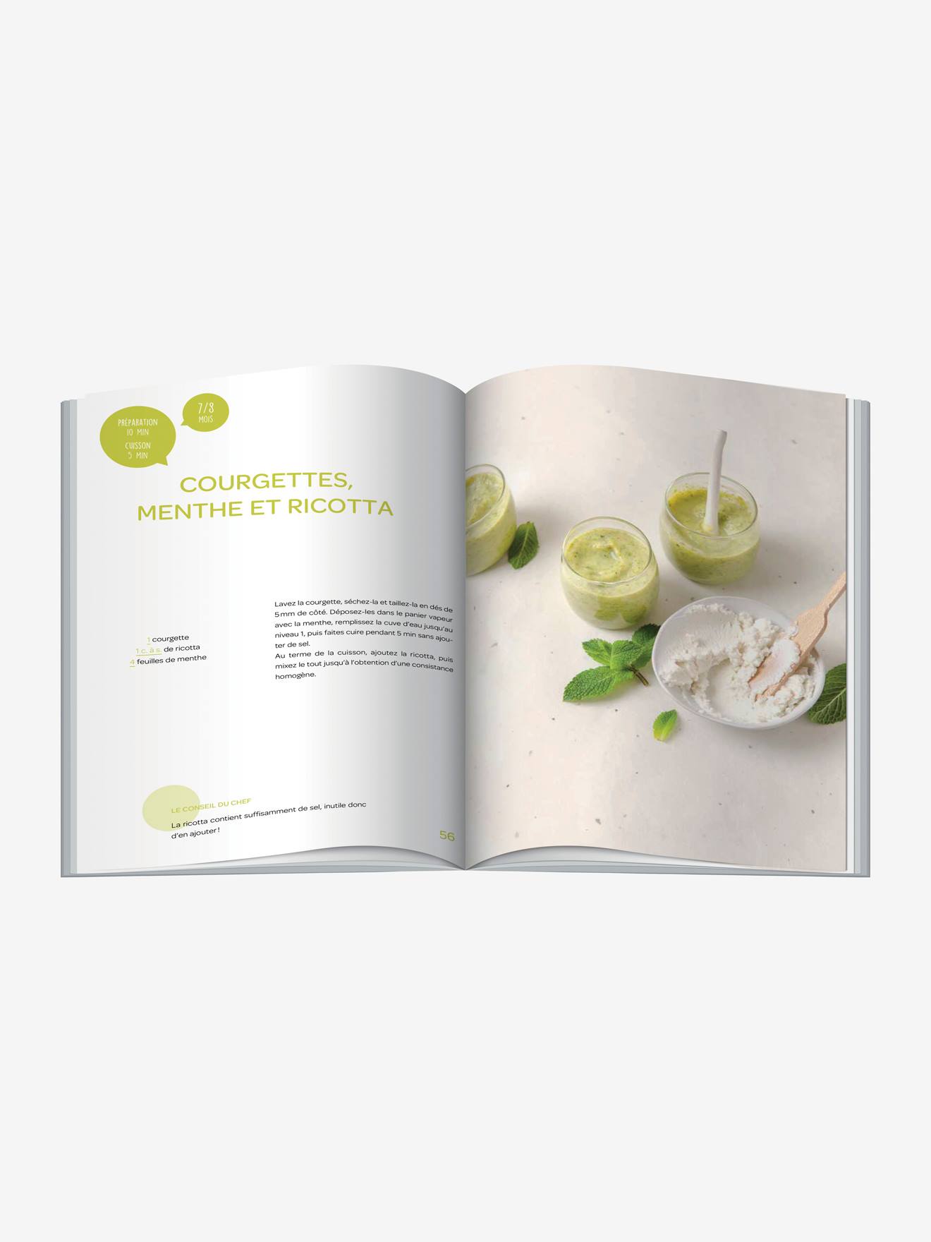 Livre Mes premiers repas avec Babycook® BEABA gris