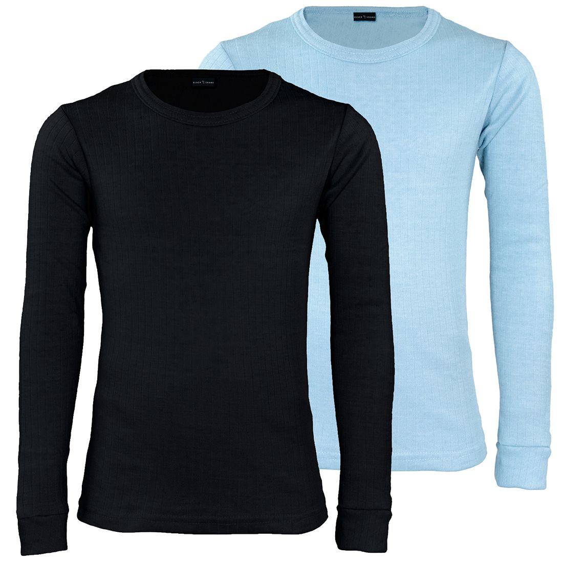 Black Snake Cuddle Blau/Schwarz 2-Pack Kinder Thermoshirt