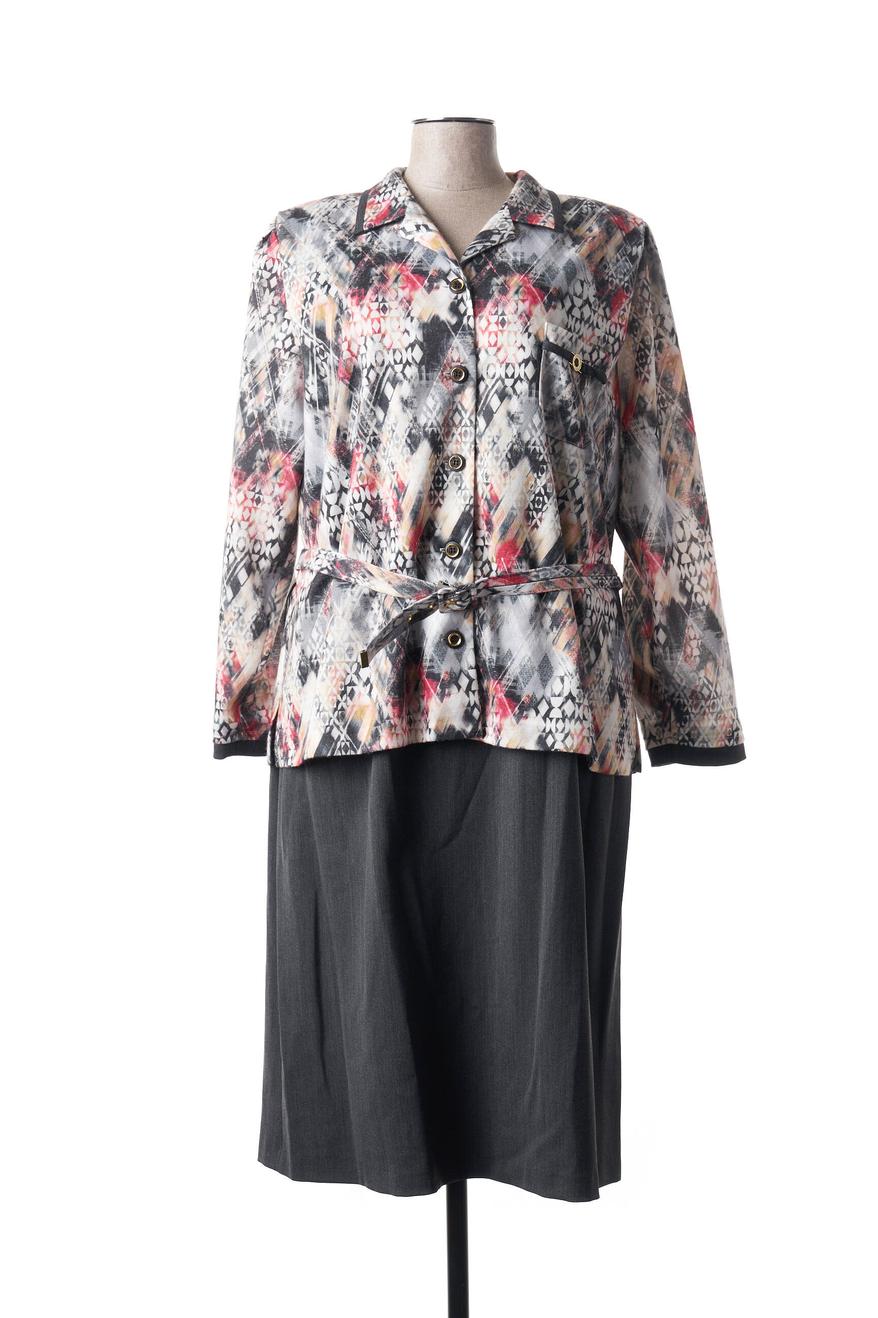 Guy Dubouis Ensembles Robe Femme couleur gris