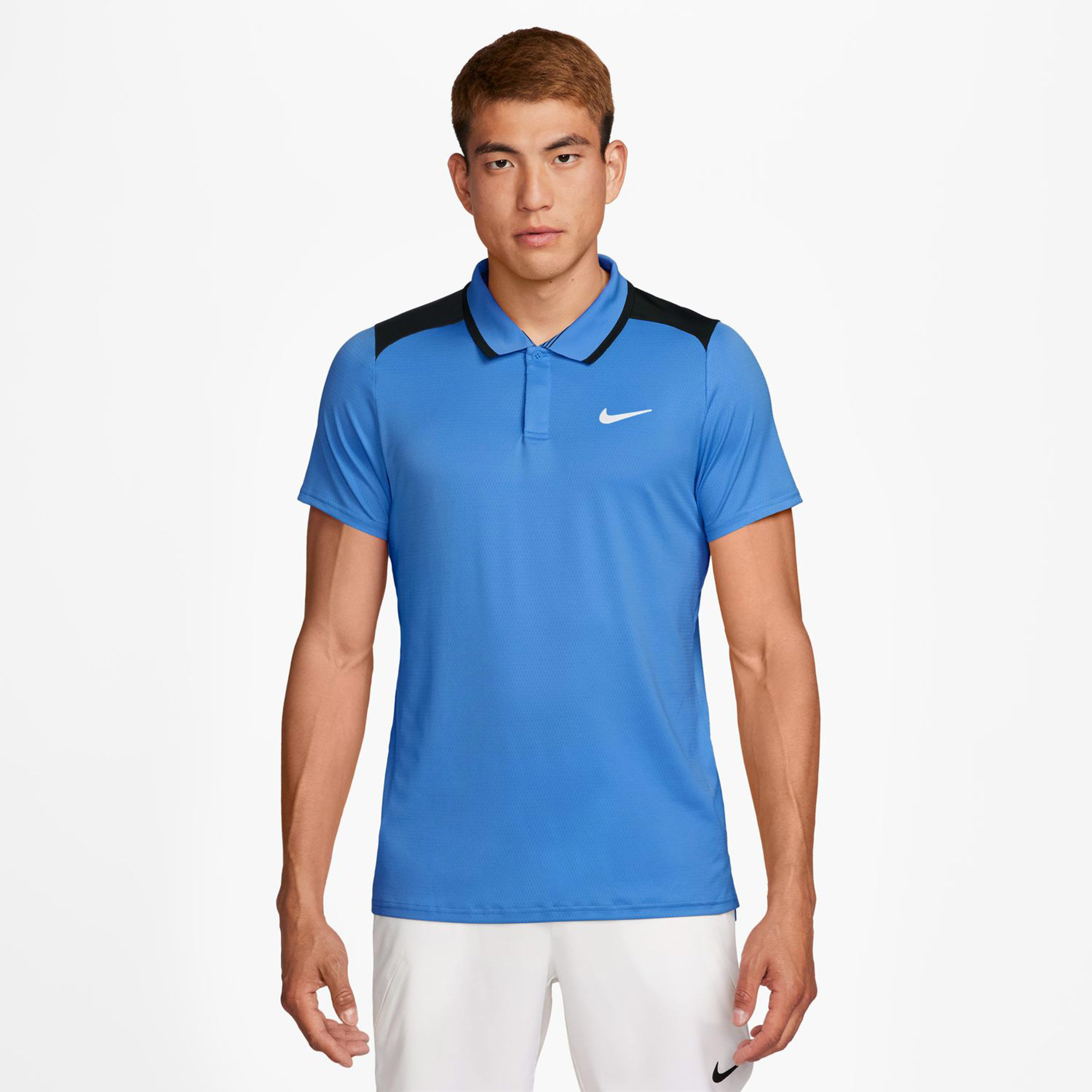 Court Dri-Fit Advantage Polo Herren - Blau, Schwarz
