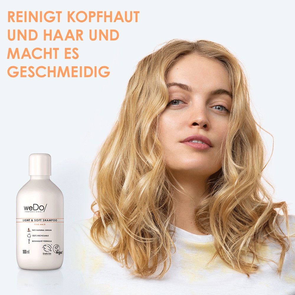 weDo Professional Light & Soft Shampoo 100 ml