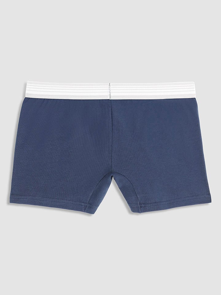 COTONELLA 2er-Set: Boxershorts in Grau/ Dunkelblau günstig kaufen