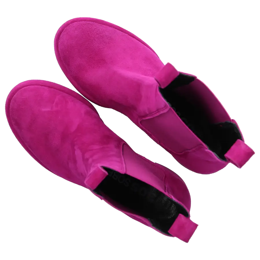 305 SOBE - Chelsea Boots HOOTER Veloursleder - lila
