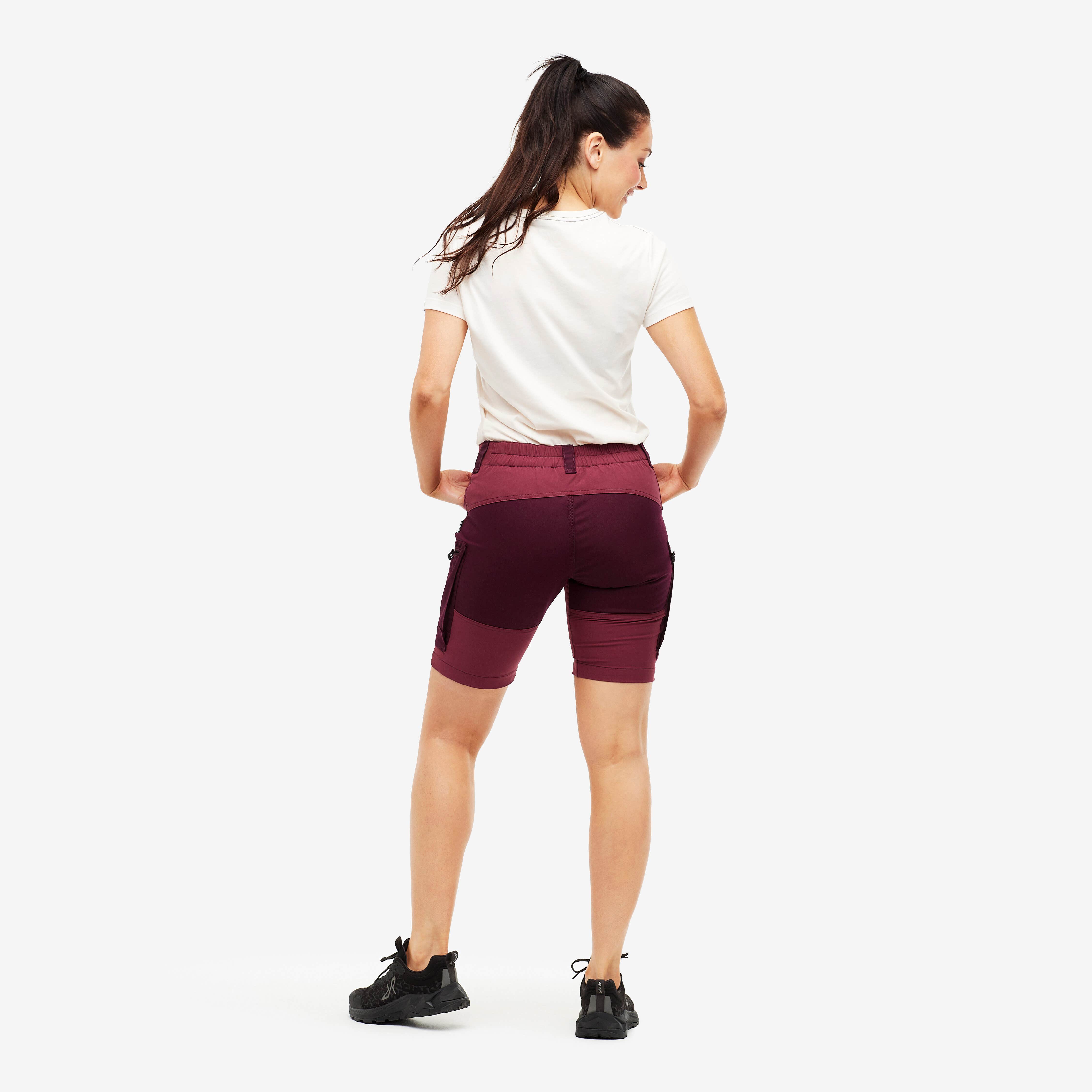 RVRC GP Shorts Femme Cherry