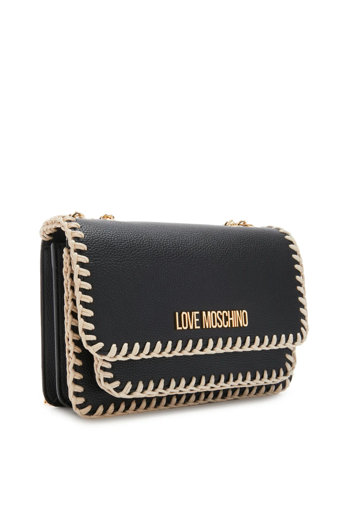 1'ASLAN  Love Moschino Damen Umhängetasche Schwarz JC4104PP1ILJ100A