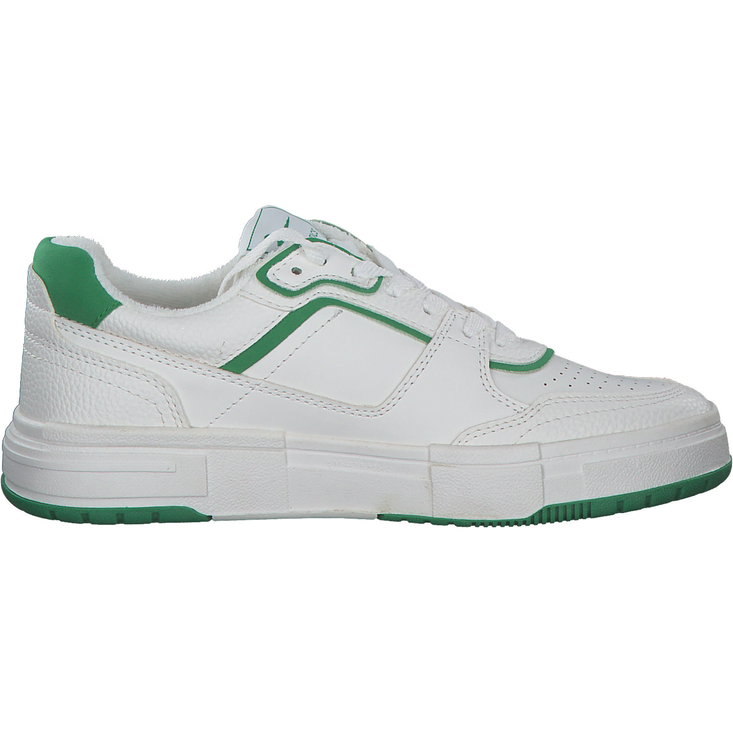 Tamaris 23720, Schnürschuhe, Damen, WHITE/GREEN